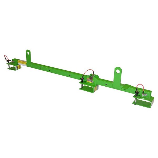 Super Anchor Safety 2x4 Web Joist Safety Bar w/Leg G 12-16-24"OCx 48" Length. - 1017-C