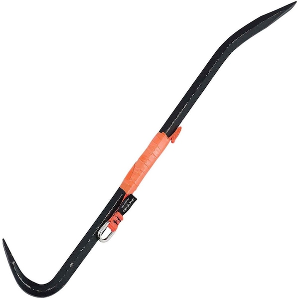 Ergodyne Web Tool Tails, 2 1/2 in to 8 1/2 in, Black/Orange - 3700