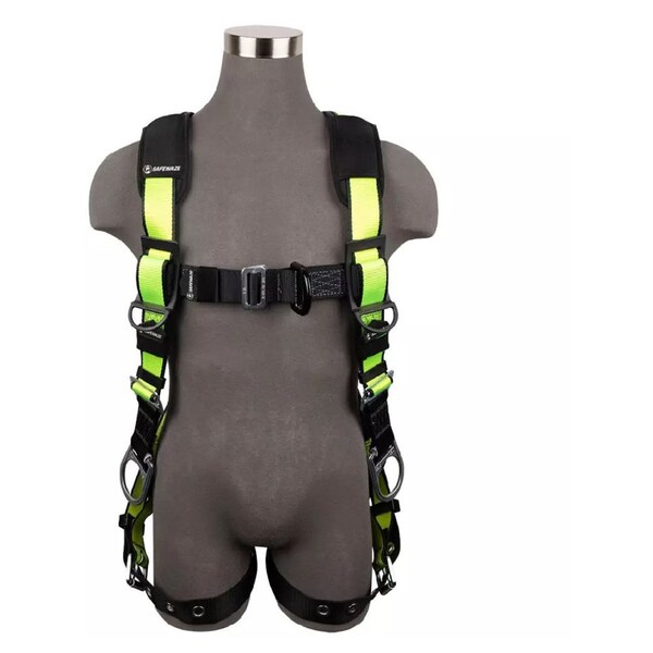 Safewaze PRO Full Body Harness: 3D, MB Chest, FD, TB Legs - PROFULL