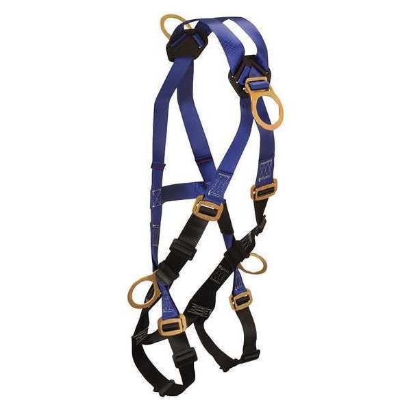 Condor Condor Full Body Harness, Universal (S/M/L), 425 lb., Not Applicable Chest/ Mating Leg Buckles - 30HG90