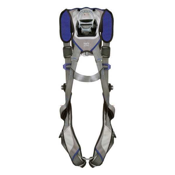 3M Dbi-Sala ExoFit(TM) X200 Fall Protection Harness, L, 420 lb, Quick-Connect Chest/ Quick-Connect Leg Buckles - 1402022