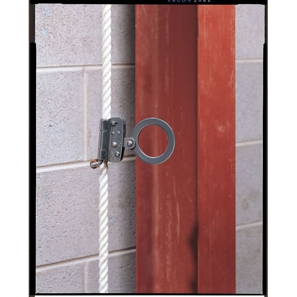 Honeywell Miller Rope Grab, Stainless Steel, 310 lb., Silver, For Rope Size: 5/8 in, 3/4 in - 8174/U