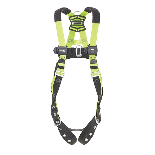 Honeywell Miller H500 Fall Protection Harness, Universal (L/XL), 420 lb, Mating Chest/ Mating Leg Buckles - H5ISP111002