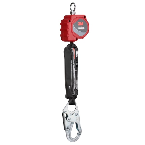 3M Protecta Self-Retracting Lifeline, 310 lb Weight Capacity, Red - 3100503