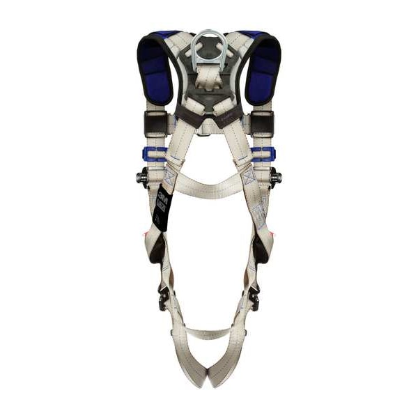 3M Dbi-Sala ExoFit(TM) X100 Fall Protection Harness, L, 420 lb, Quick-Connect Chest/ Quick-Connect Leg Buckles - 1401022