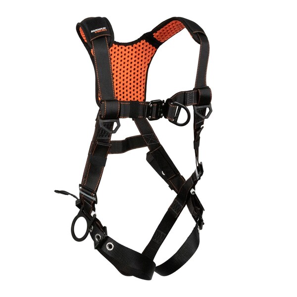 Safewaze V-Select FBH 3D, QC Chest, FD, TB Legs M/L - 021-1745