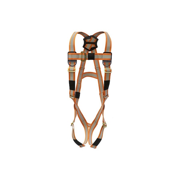 Super Anchor Safety Small - Ultra-Viz Webbing Fall Arrester Full Body Harness - 6001-UVS