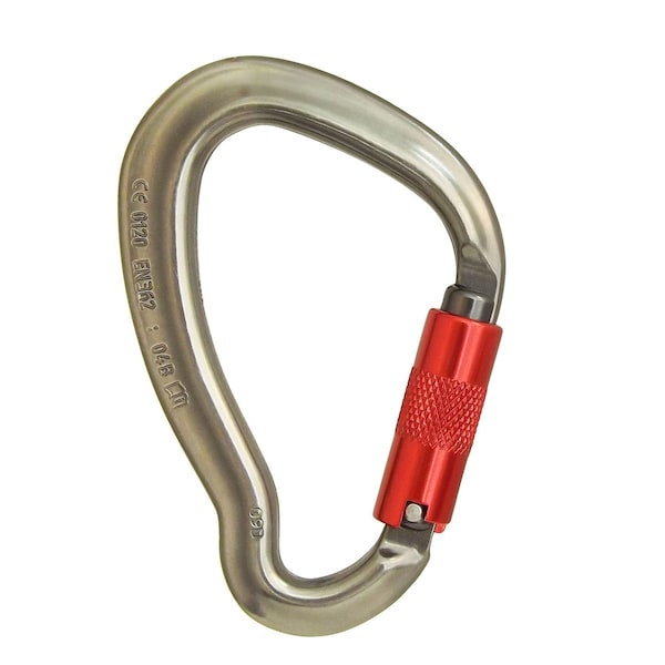 Sunbelt Carabiner-Mongoose, Supersafe, Aluminum 10" x5" x0.5" - A-B1ABKH451SS