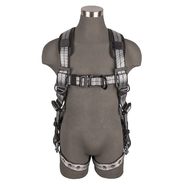 Safewaze PRO+ Slate Full Body Harness: Alu 1D, Alu QC Chest, Alu FD, TB Legs - PRO39