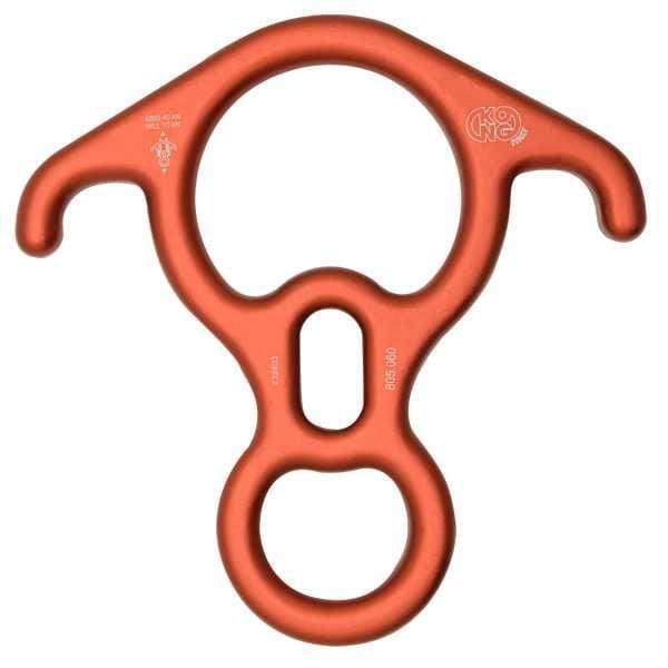 Kong Usa Descender, Big 8, Aluminum, Red - 80506R400KK