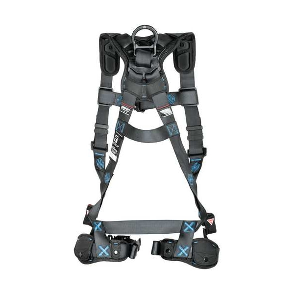 Falltech Not Applicable Fall Protection Harness, S, 425 lb, Quick-Connect Chest/ Quick-Connect Leg Buckles - 8124BQCS