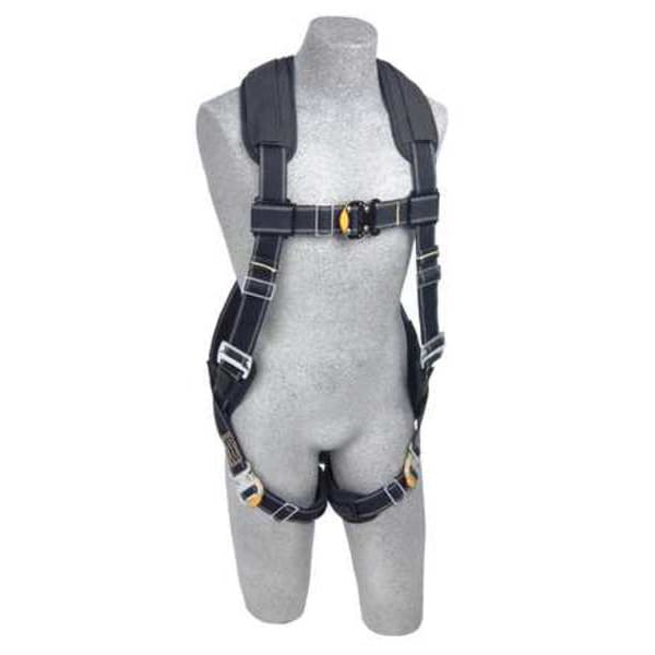 3M Dbi-Sala ExoFit(TM) XP Arc Flash Full Body Harness, S, 420 lb., Quick-Connect Chest/ Back D-Ring - 1100943