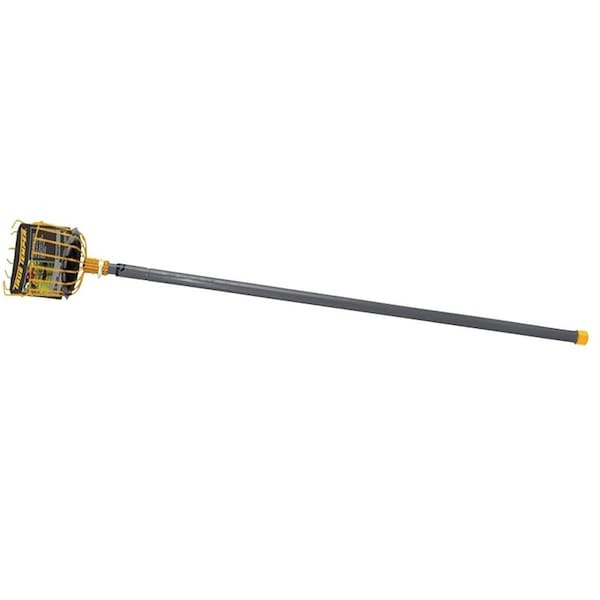 True Temper Fruit Harvester, 212 lb Basket, Steel Basket, Aluminum Handle - 2324500