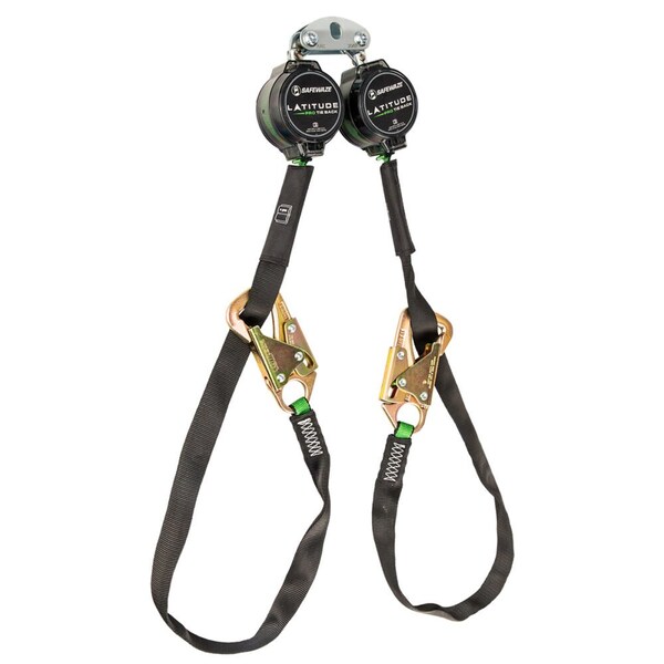Safewaze Self Retracting Lifeline, 7 ft., 310 lb. Weight Capacity - 018-5032