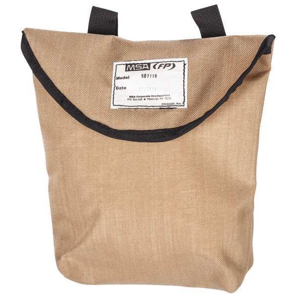 Msa Safety Carrying Pouch, Vinyl, 7 x 7-1/2 x 3 in, Belt - 507119