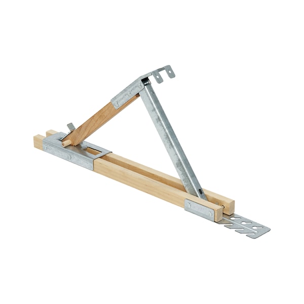 Qual-Craft Qual-Craft Steel/Wood Roof Bracket 1 pk - 2510