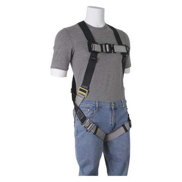 Gemtor Full Body Harness, Vest Style, 2XL - 942-9