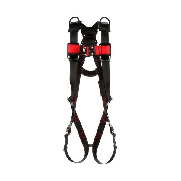 3M Protecta Protecta(R) Full Body Harness, XL, 420 lb., Quick-Connect Chest/ Quick-Connect Leg Buckles - 1161530