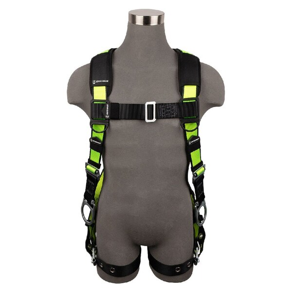 Safewaze PRO Full Body Harness: 3D, MB Chest, TB Legs - FS285