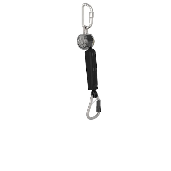 Msa Safety Self Retracing Lanyard, 400 lb Weight Capacity, Gray - VTOHW-011-DD-A