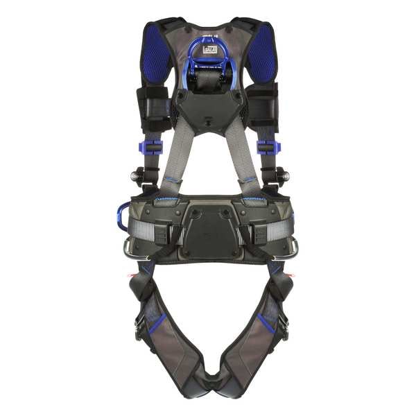 3M Dbi-Sala ExoFit(TM) X300 Fall Protection Harness, L, 420 lb, Quick-Connect Chest/ Quick-Connect Leg Buckles - 1113217