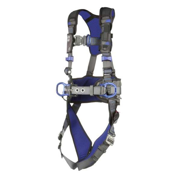 3M Dbi-Sala ExoFit(TM) X300 Fall Protection Harness, L, 420 lb, Quick-Connect Chest/ Quick-Connect Leg Buckles - 1113217