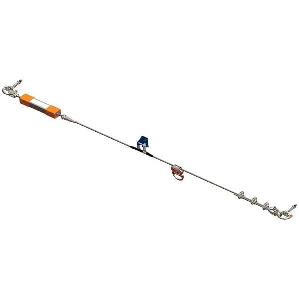 Honeywell Miller Horizontal Lifeline, 420 ft., Silver - X00420