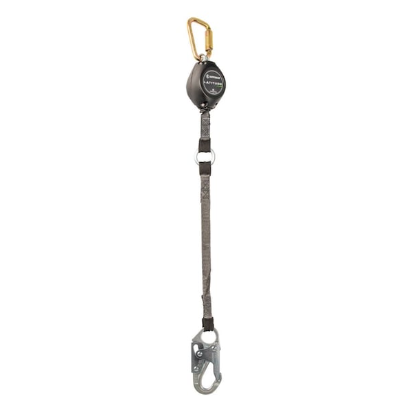 Safewaze Latitude HD 9' Single Web SRL Carabiner, Snap Hook - FS-FSP1409-W