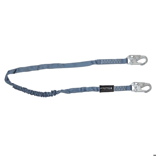 Falltech Internal Shock Absorbing Lanyard With 2 Snap Hooks, 310 lb Load, 6 ft L, Polyester Line, 1 Legs, S - 8259