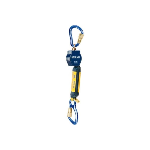 3M Dbi-Sala DBI-SALA Nano-Lok Self Retracting Lifeline, 6'L, 420 Cap Lbs - 3101235