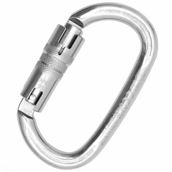 Kong Usa Oval, 110 mm Length, 19 mm Gate Opening, Stainless steel, Polished - 512LJ0PPPKK