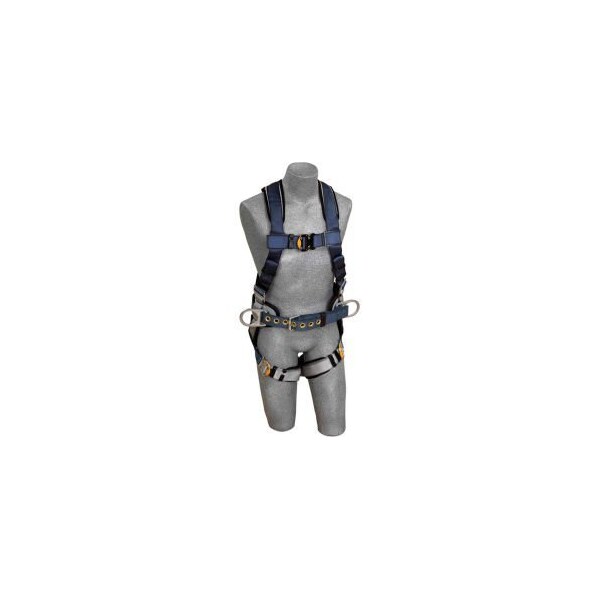 3M Dbi-Sala ExoFit™ Construction Style Positioning Harness, Large, 420 lbs. (190 kg), Back, Side D-Ring - 1108502