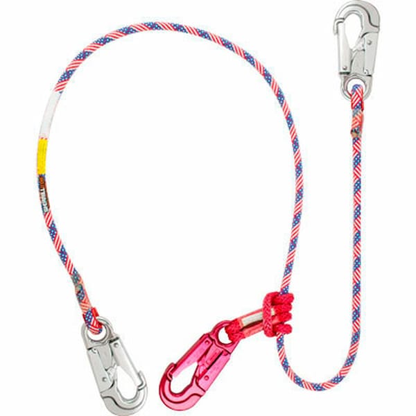 Rope Logic Star Spangled Lanyard w/Tenex Prusik 7/16 in. x 10 ft. - 33976