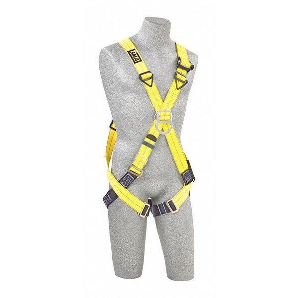 3M Dbi-Sala Delta(TM) Full Body Harness, 2XL, 420 lb., Back, Front D-Ring - 1101856