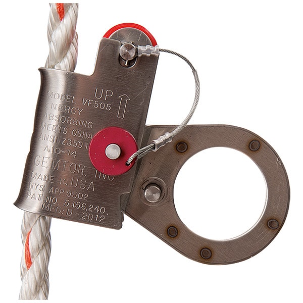 Gemtor Rope Grab, For Rope Size 5/8" to 3/4", Stainless Steel - VF505