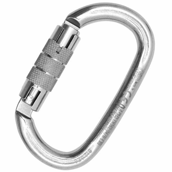 Kong Usa Oval, 110 mm Length, 21 mm Gate Opening, Stainless steel, Polished - 512LK0PPPKK