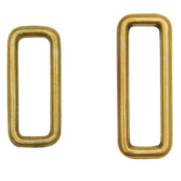 Kong Usa Rectangular Ring 108 Lacuered Bronze 22 mm, 55/64 inch - 108220Y00XK