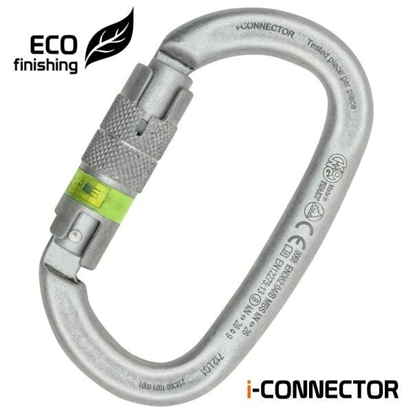 Kong Usa Oval, 110 mm Length, 21 mm Gate Opening, Aluminum Alloy - 712LG1LLLKK