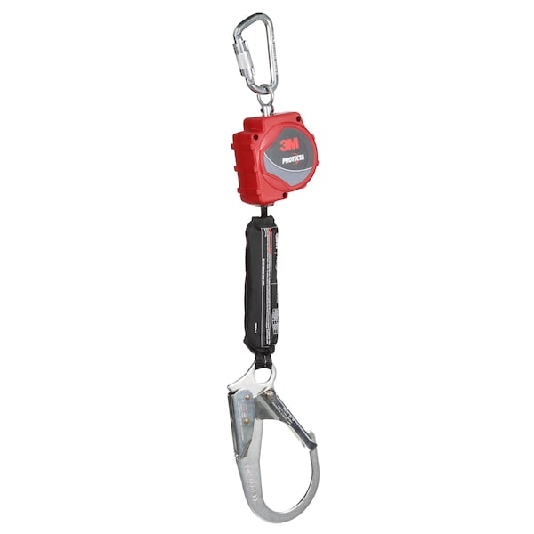 3M Self-Retracting Lifeline, 310 lb Weight Capacity, Red - 3100515