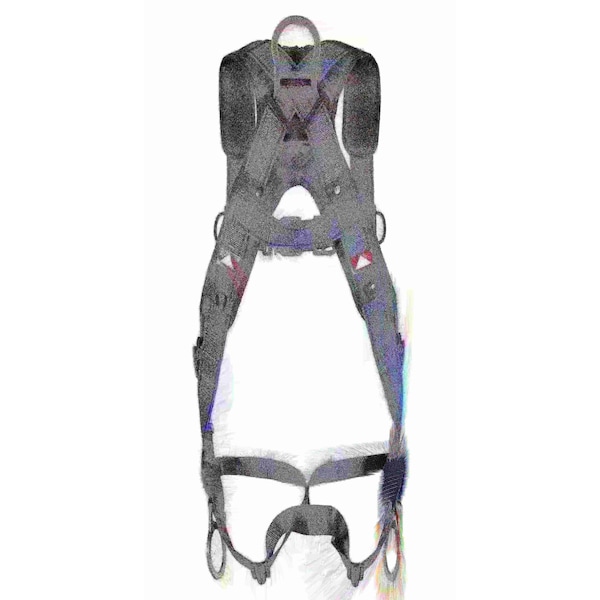 Tractel Tracx Full Body Harness, Upper, Side, & Dorsal D-Rings, XL Size - AU7132XL/X
