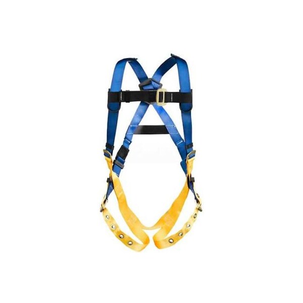 Werner Ladder - Fall Protection Werner LITEFIT Standard Harness, Tongue Buckle Legs, XXL - H312005