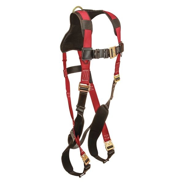 Condor Premium Comfort Full Body Harness, Universal (S/M/L), 425 lb., Quick-Connect Chest/ Back D-Ring - 35KU87