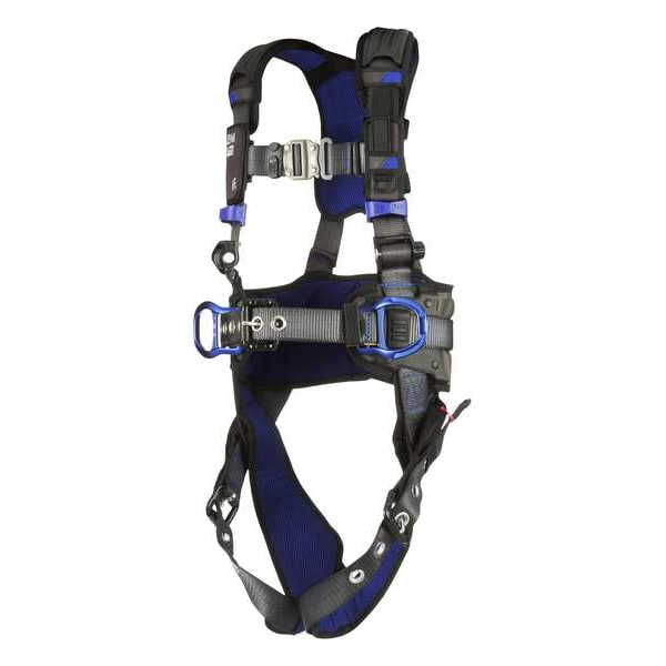 3M Dbi-Sala ExoFit(TM) X300 Fall Protection Harness, M, 420 lb, Quick-Connect Chest/ Tongue Leg Buckles - 1140182