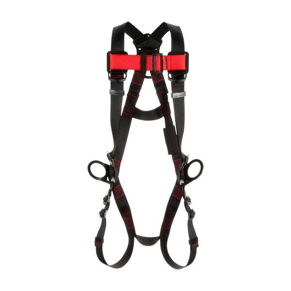 3M Protecta Protecta(R) Vest-Positioning Harness, S, 420 lb., Friction / Pass-Through Chest/ Back, Hips D-Ring - 1161559