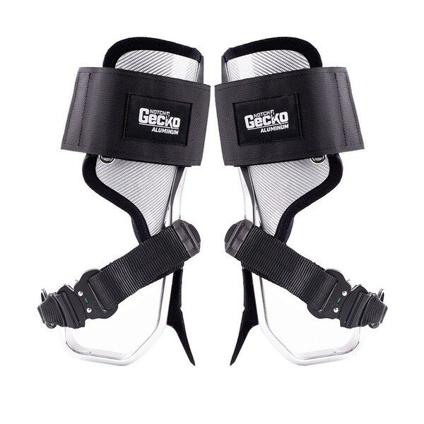 Notch Gecko Aluminum 2.0   Climbers w/ Pole Gaffs - 41320P
