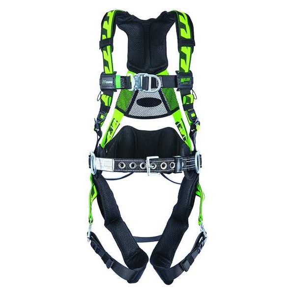 Honeywell Miller AirCore(TM) Wind Energy Full Body Harness, S/M, 400 lb., Quick-Connect Chest/ - ACFW-QCBDPSMG