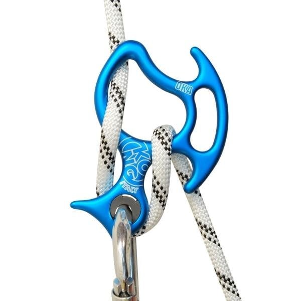 Kong Usa Descender, OKA, Aluminum, Blue - 80508B400KK