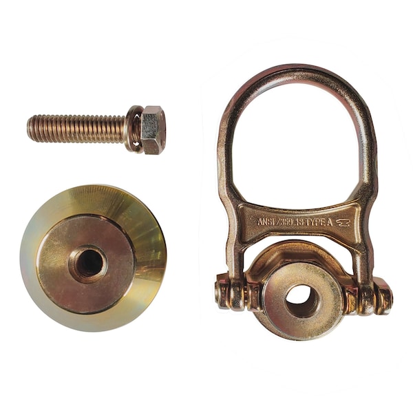 Frontline ALPHA Swivel 5k Steel Anchor with Weld-on Puck - STWD5K