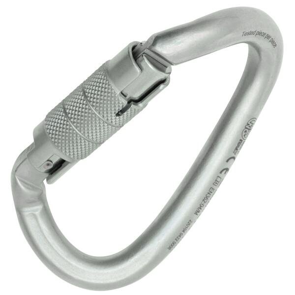Kong Usa Oval, 108 mm Length, 19 mm Gate Opening, Carbon steel, Lunar White - 414LH0999KK