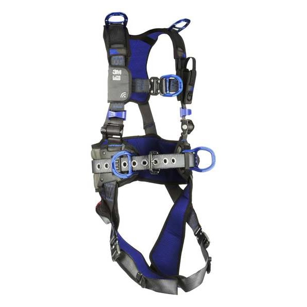 3M Dbi-Sala ExoFit(TM) X300 Fall Protection Harness, XL, 420 lb, Quick-Connect Chest/ Quick-Connect Leg Buckles - 1113707